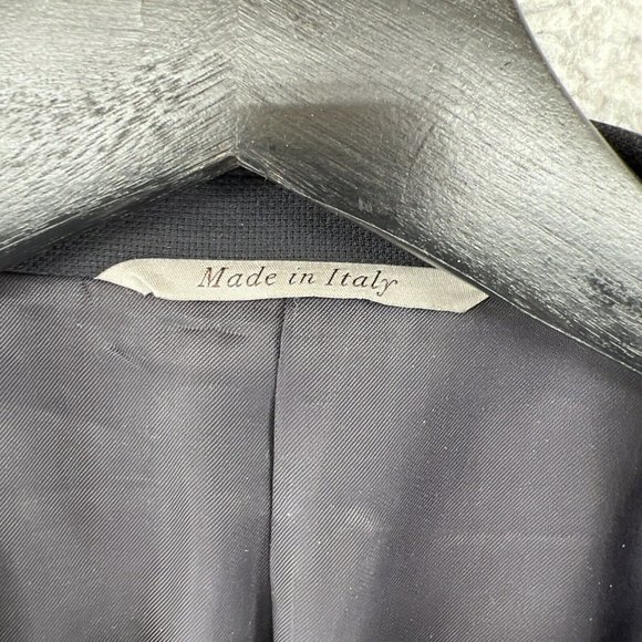 CANALI 1934 Traveler Water Resistant Blazer Jacket‎ Coat Wool Black ITALY 44 - Picture 3 of 14